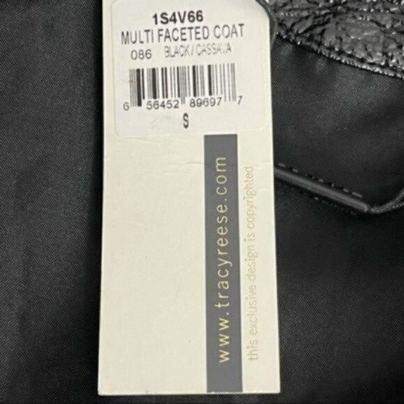 Tracy Reese Multi-Faceted Floral-Lace Coat NWT Featured VOGUE RUNWAY- Size Small - Picture 15 of 16